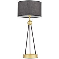 Интерьерная настольная лампа Belforte LDT 5527 GD+BK