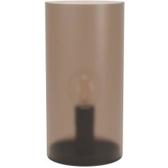 901067 Настольная лампа GEO, 1х40W (E14), ?100, H600, стекло, пластик, песочный 901067 Настольная лампа GEO, 1х40W (E14), ?100, H600, стекло, пластик, песочный