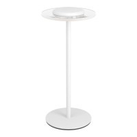 75885 TREPELLA Светодиодная настольная лампа сенсорная диммируемая с выключателем 0.7Вт 85Лм 3000К сталь белый пластик прозрачный