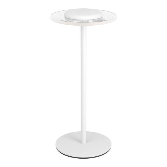 75885 TREPELLA Светодиодная настольная лампа сенсорная диммируемая с выключателем 0.7Вт 85Лм 3000К сталь белый пластик прозрачный