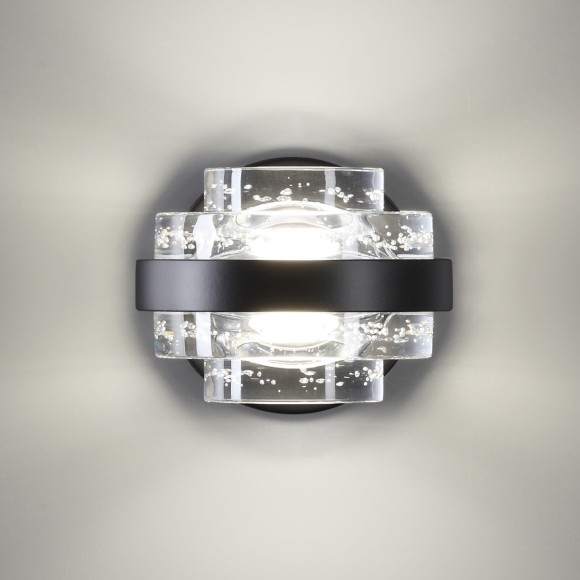 5031/6WL L-VISION ODL24 чёрный/металл/акрил Бра LED 6W 4000K 458лм KLOT