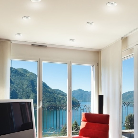 Встраиваемый светильник Novotech 357585 METIS IP44 светодиодный LED 10W