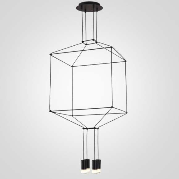 Vibia Wireflow Chandelier 0311 Led Suspension Lam By Imperiumloft