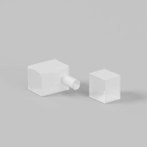 Заглушки для гибкого неона 18x16 мм 2 шт. 432048