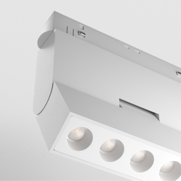 TR033-2-6W3K-W Трековый магнитный светодиодный светильник Maytoni Exility CRI90+ 3000К 460Лм 36° 6Вт