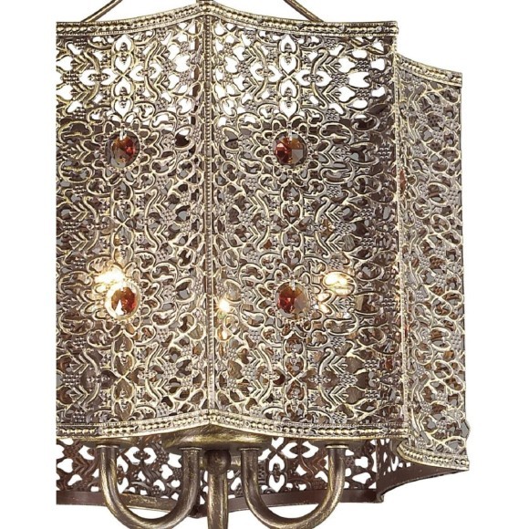 1624-3P, люстра подвесная, D288xH450/1185, 3xE14x40W, excluded