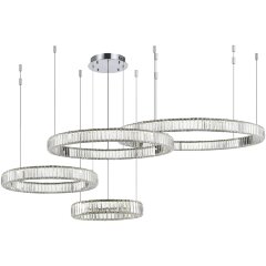 SL1622.103.04 Люстра подвесная ST-Luce Хром/Прозрачный LED 1*190W 4000K TIVOLI