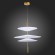 SL6101.223.01 Люстра подвесная ST-Luce Золотистый/Белый LED 1*15W 3000K ISOLA