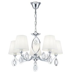 Люстра подвесная Freya FR2003PL-05CH Luciana под лампы 5xE14 40W