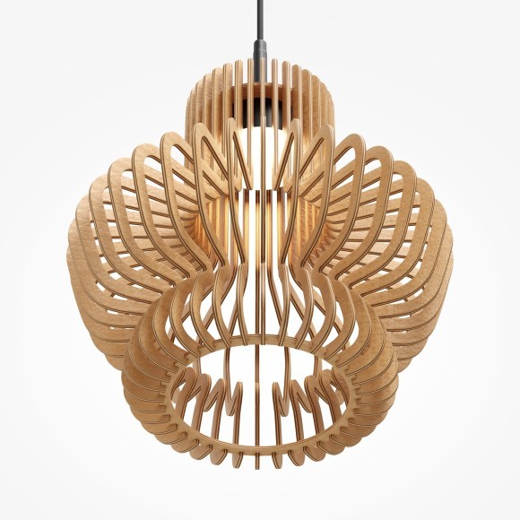 MOD465PL-L12BK3 Подвесной светодиодный светильник со ступенчатым перекл. цвет. температуры, 12Вт, 2700, 3000, 4000К, 90CRI, 350лм Maytoni Namiki