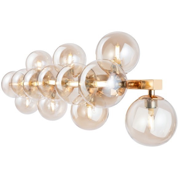 Большой настенный светильник с шарообразными плафонами Maytoni MOD547WL-13G