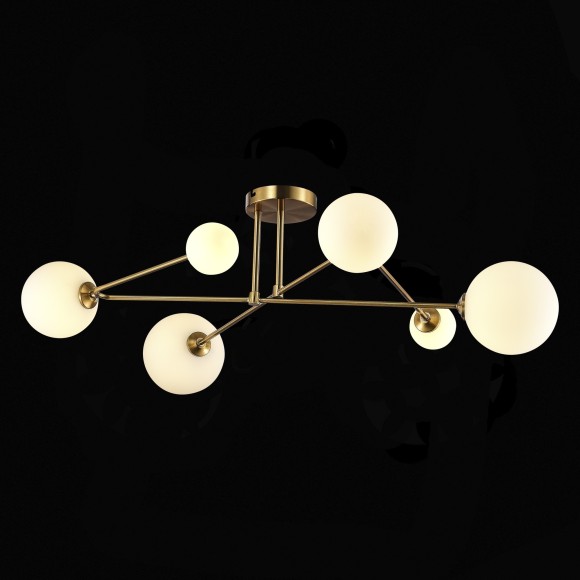 SLE2211-302-06 Светильник потолочный Латунь/Белый G9 LED 6*5W FANTINI SLE2211-302-06 Светильник потолочный Латунь/Белый G9 LED 6*5W FANTINI