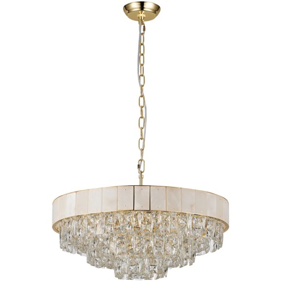 Хрустальная подвесная классическая люстра Favourite Raffinato 4783-12P Хрустальная подвесная классическая люстра Favourite Raffinato 4783-12P