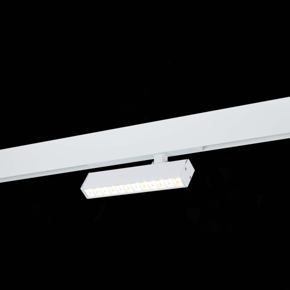 ST656.596.09 Трековый магнитный светодиодный SMART (Алиса, Siri, Bluetooth, Wi-Fi) светильник ST-Luce Skyline 220V CRI90+ 2700-6000К 700Лм 24° 9Вт
