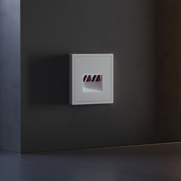 VLS001516 Накладка для розетки акустической 4-местной для подключения звуковоспроизводящих устройств (для проводов сечением 0,5 — 4 ММ²) серого цвета VOLTUM S70 (серый)