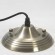 Подвесной светильник с 1 плафоном Lussole GRLSL-3006-01 SONA IP21 под лампу 1xE27 10W