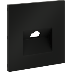 VLS001308 Накладка для розетки RJ45 категории 6Е (для проводов CAT5-CAT6 до 10 Гбит/сек) черного матового цвета VOLTUM S70 (черный матовый) VLS001308 Накладка для розетки RJ45 категории 6Е (для проводов CAT5-CAT6 до 10 Гбит/сек) черного матового цвета VOLTUM S70 (черный матовый)