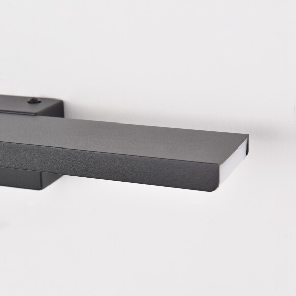 Lightstar Noce 201077 Черная матовая светодиодная подсветка для картин и зеркал шириной 51 см, с выключателем на корпусе и CCT переключением цветности на драйвере, 20Вт 3000;4000;6000К 1440Лм CRI90 Lightstar Noce 201077 Черная матовая светодиодная подсветка для картин и зеркал шириной 51 см, с выключателем на корпусе и CCT переключением цветности на драйвере, 20Вт 3000;4000;6000К 1440Лм CRI90