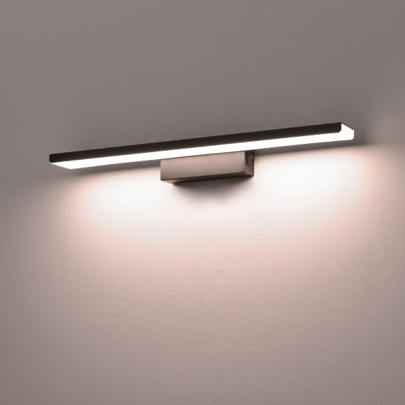 Lightstar Noce 201077 Черная матовая светодиодная подсветка для картин и зеркал шириной 51 см, с выключателем на корпусе и CCT переключением цветности на драйвере, 20Вт 3000;4000;6000К 1440Лм CRI90 Lightstar Noce 201077 Черная матовая светодиодная подсветка для картин и зеркал шириной 51 см, с выключателем на корпусе и CCT переключением цветности на драйвере, 20Вт 3000;4000;6000К 1440Лм CRI90