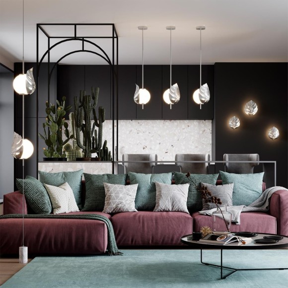 Подвесной светильник Odeon Light 4865/1 JUNGLE под лампу 1xE14 1*40W