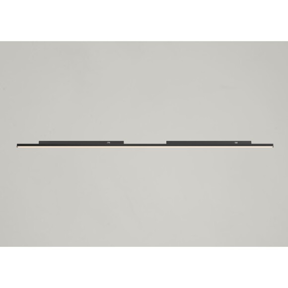 Crystal Lux CLT 0.36 001 10W BL M4000K 1409/382 Черный магнитный линейный светильник, углубляемый в трек, 600x15x5мм, 10Вт 850Лм 4000К 24° CRI90 48V серия UX5