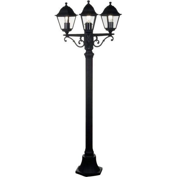 Уличный наземный светильник Maytoni O003FL-03B Abbey Road IP44 под лампы 3xE27 60W