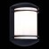 SL076.401.01 Светильник уличный настенный ST-Luce Черный/Белый E27 1*60W AGIO