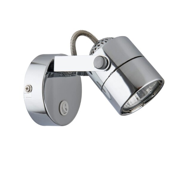 Спот настенный Arte Lamp A1310AP-1CC LENTE под лампу 1xGU10 50W