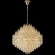 Crystal Lux HEDONIST SP16 3890/316 Большая подвесная хрустальная декоративная люстра, макс. высота 235см, диаметр 60см, металл цвета золото, хрусталь, лампы E14 16x40W IP20 220В