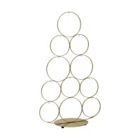 427394 BALLYMENA Рождественское украшение ель золотистая металл D200