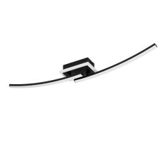 901217 EGLO LUNGOLAGO Светодиодный потолочный светильник, 12Вт, 1450Лм, 4000K, пластик/сталь, черный/белый 901217 EGLO LUNGOLAGO Светодиодный потолочный светильник, 12Вт, 1450Лм, 4000K, пластик/сталь, черный/белый