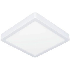 900591 Накладной светильник диммируемый FUEVA 5, 17W (LED), 3000K, L210, B210, H28, сталь, белый / пластик, белый