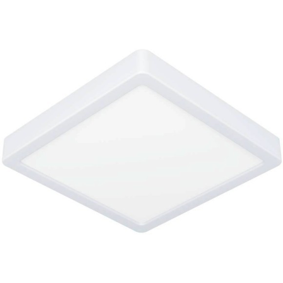 900591 Накладной светильник диммируемый FUEVA 5, 17W (LED), 3000K, L210, B210, H28, сталь, белый / пластик, белый