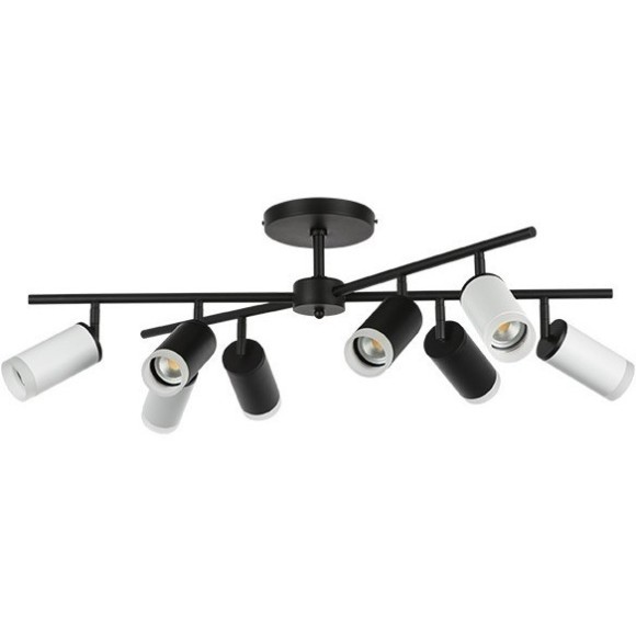 Люстра на штанге Lightstar LR7283643740 Rullo под лампы 8xGU10 400W