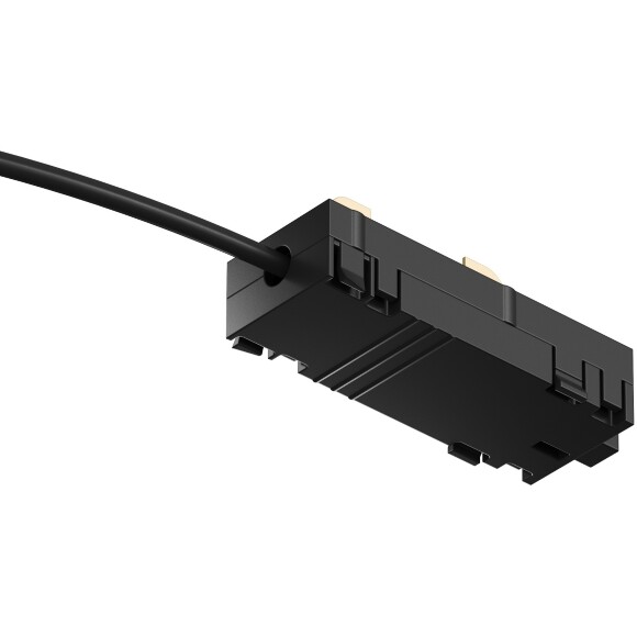 Ввод питания 33см в шинопроводы Smart 220V Denkirs TR2100-BK
