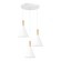 SLE1255-513-03 Светильник подвесной Белый/Белый E27 3*40W ARKET