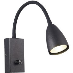 SL1014.401.01 Светильник настенный ST-Luce Черный/Черный GU10 1*3W Настенные светильники