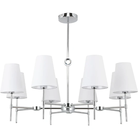 A4104LM-8CC Arte lamp DEBORA Подвесная люстра на штанге на 8 плафонов