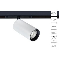 A7261PL-1WH Трековый магнитный светодиодный светильник Arte Lamp Optima CRI90+ 4000К 1300Лм 36° 12Вт