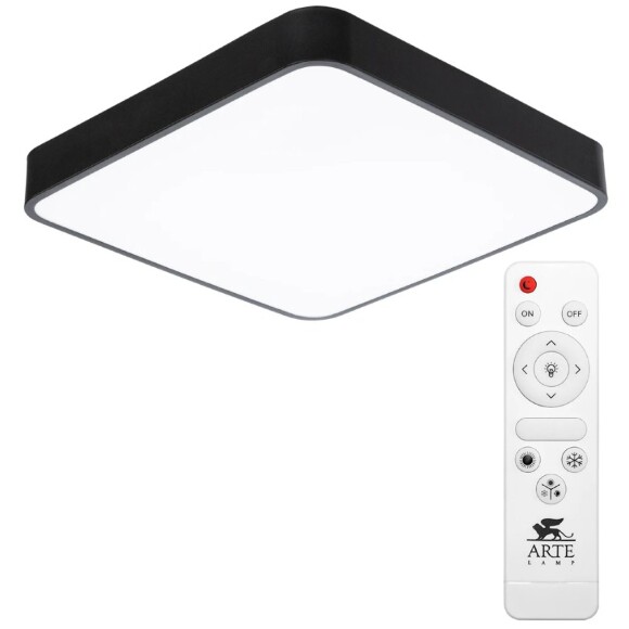 Люстра потолочная Arte Lamp A2663PL-1BK SCENA светодиодная LED 55W