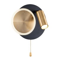 Настенный светильники Arte Lamp SYRMA A2213AP-2BK