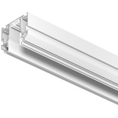 TR2022-WH Белый профиль-шинопровод 2м для гарпунных (ПВХ) натяжных потолков Denkirs SMART ONE 220V