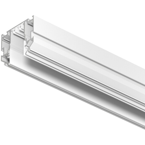 TR2022-WH Белый профиль-шинопровод 2м для гарпунных (ПВХ) натяжных потолков Denkirs SMART ONE 220V