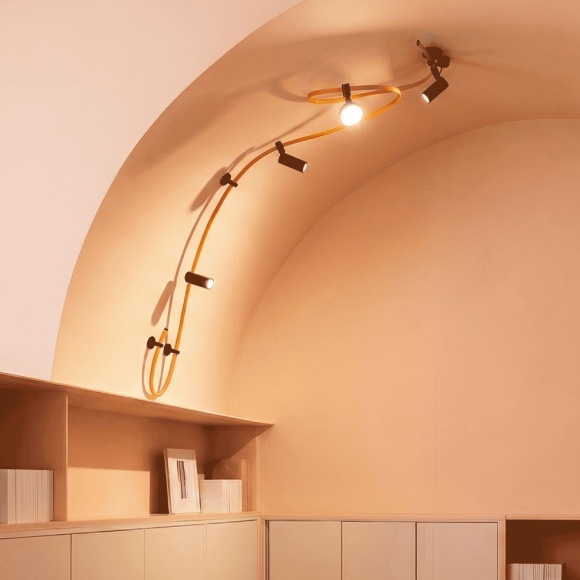 Светильник трековый 48V 9W 4000K 24° черный Due Hermes Lightstar 210147