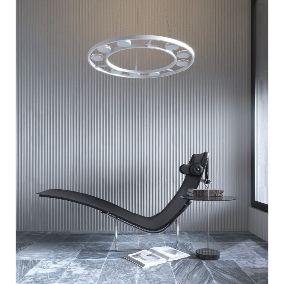 Подвесной светильник кольцом Maytoni MOD070PL-L63W3K Fad светодиодный 9xLED 54W