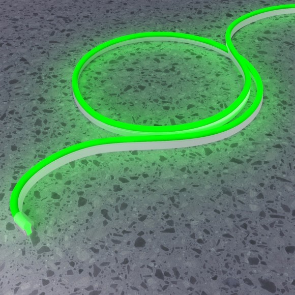 Гибкий неон Maytoni 25x13 220В 8Вт/м Green IP65 50м 201234 Гибкий неон Maytoni 25x13 220В 8Вт/м Green IP65 50м 201234