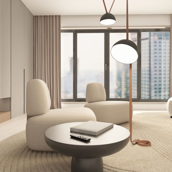 Пульт для упр. Smart светильниками Denkirs AIR DK7301-BK