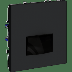 VLS070507 Датчик движения встраиваемый графитового цвета. Расстояние до 9 м, угол до 120°, мощность 500 Ватт VOLTUM S70 (графит)