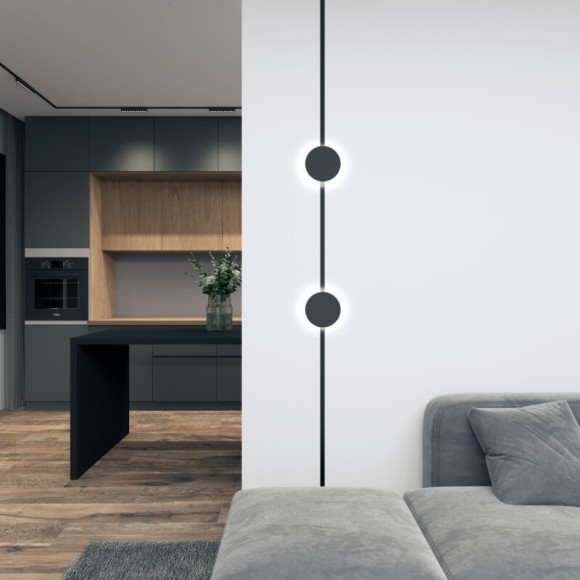 DK5320-BK Трековый магнитный светодиодный светильник Denkirs AIR 48V CRI90+ 3000К 270Лм 120° 5Вт