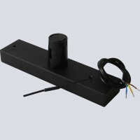 Crystal Lux CLT 0.207 09 BL 1408/139 SMART Драйвер (блок питания/трансформатор) для гибкого шинопровода серии TRACE, мощность 200Вт, 220=>48V, смарт управление светильниками только через него!